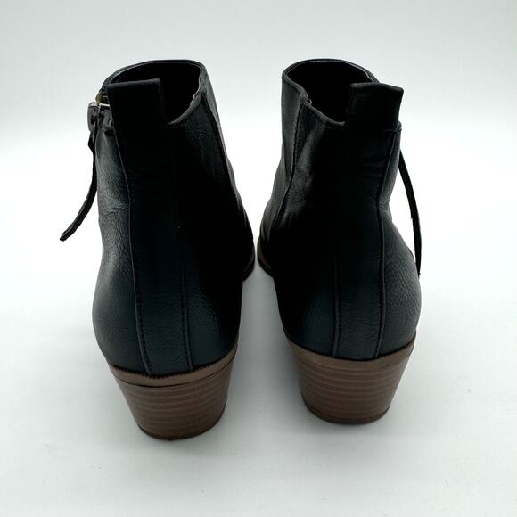 Sam Edelman Circus Hazel Black Western Casual Zipper Bootie 8 - Picture 5 of 5